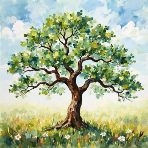 water color  Tree (Wall art )