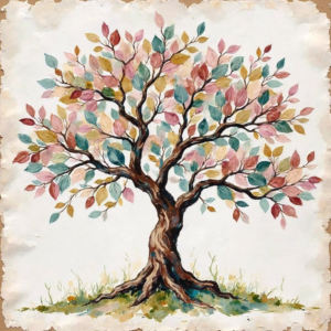 Digital Wall art Tree