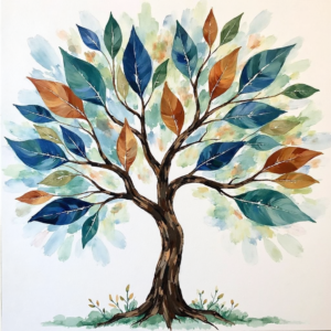 Water Color Art For Home Decoration